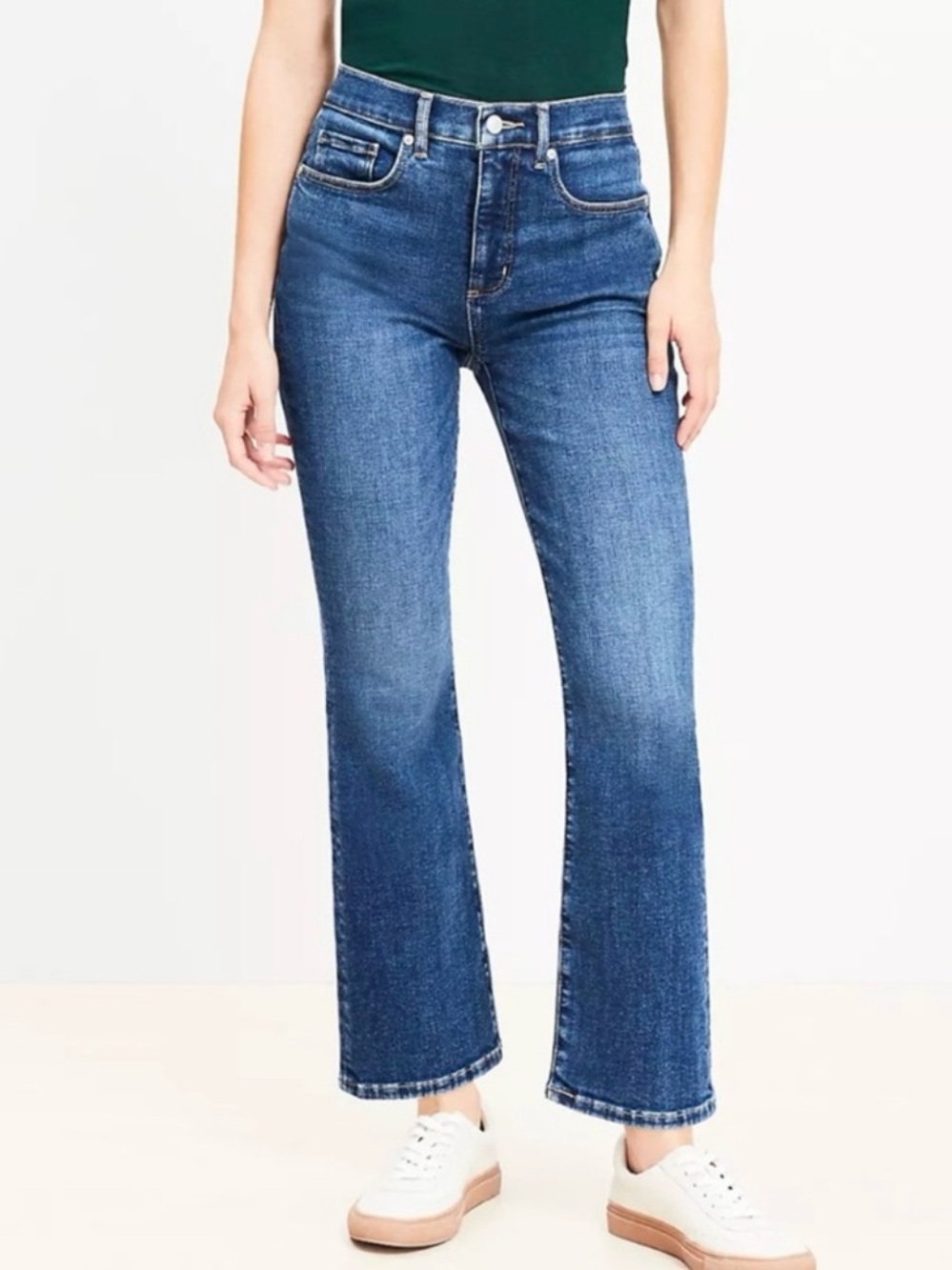 NWOT Ann Taylor LOFT The Kick Crop Jeans